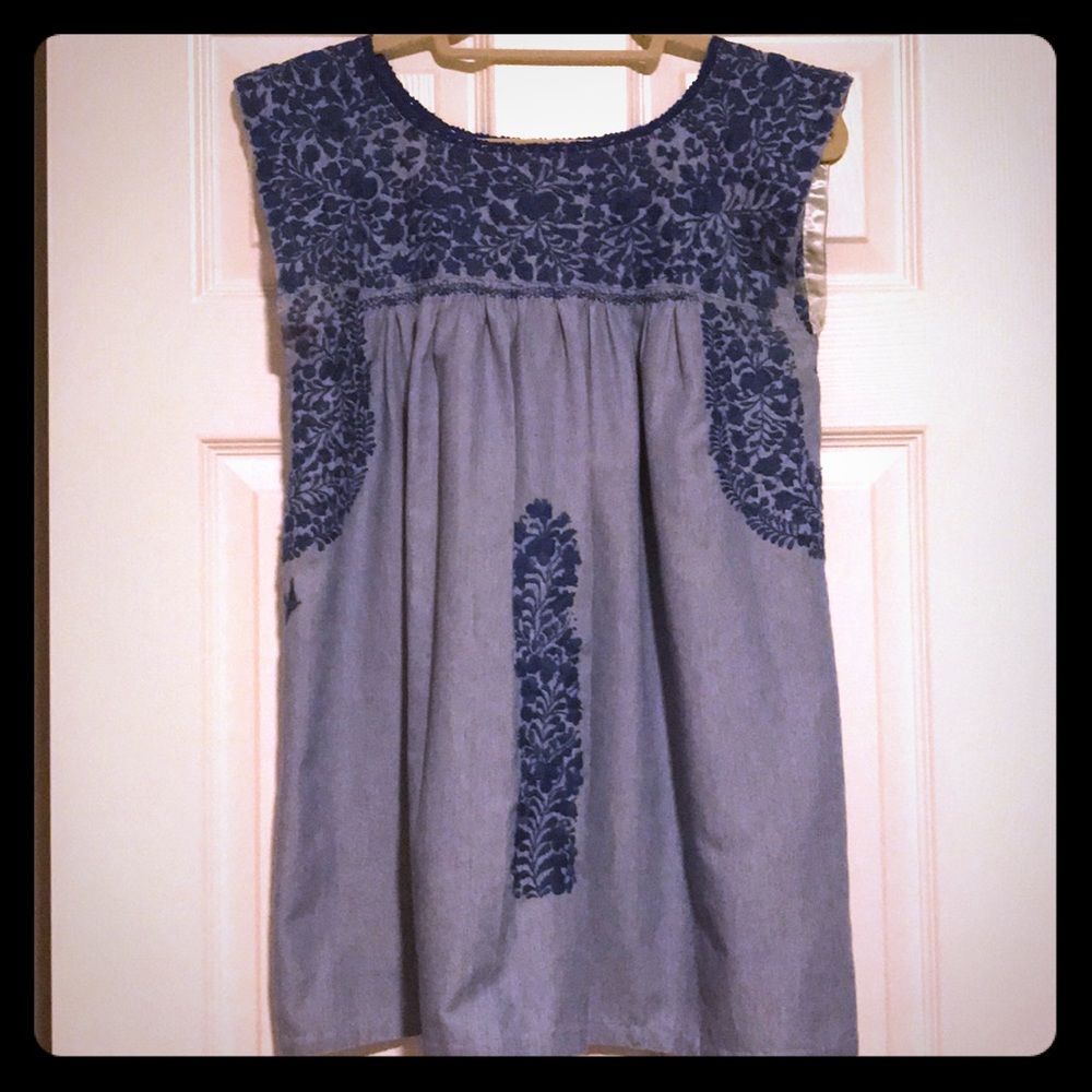 Mi Golondrina- BEAUTIFUL OXACAN BLOUSE